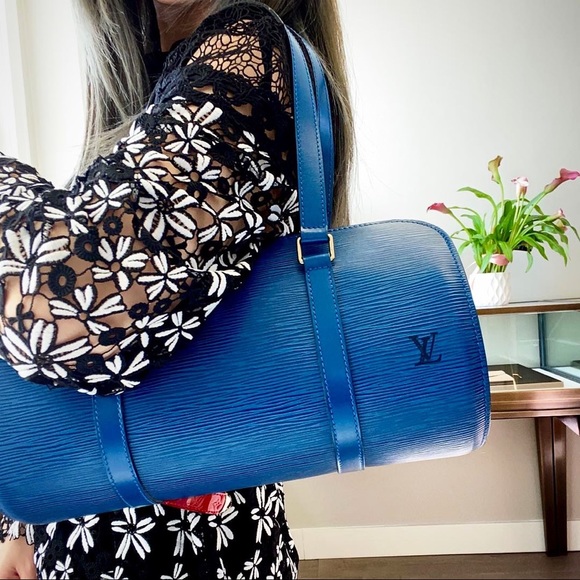 Louis Vuitton | Bags | Louis Vuitton Papillon Soufflot Epi Shoulder Bag |  Poshmark